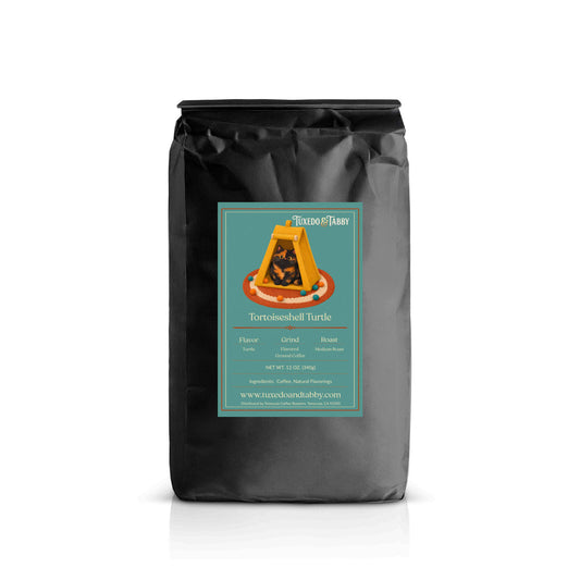 Tortoiseshell Turtle - Chocolate Turtle Flavored Coffee