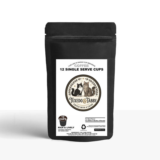 12 Pack Single Serve Coffee Capsules