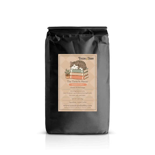 The Time is Meow - Instant Coffee
